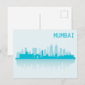 City Landscape Skyline | Mumbai, India Briefkaart (Voorkant / Achterkant)