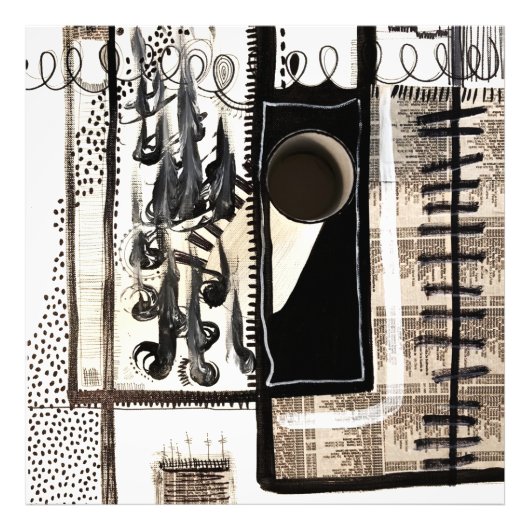 City Language Photo Print Foto Afdruk (Voorkant)