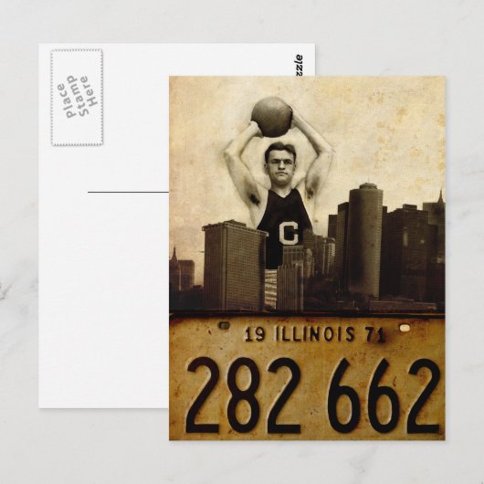 City League Briefkaart (Voorkant / Achterkant)