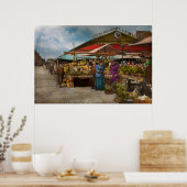 City - Lexington-markt, Baltimore, Maryland 1890 Poster (Keuken)