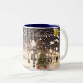 City Life Collectie #4, 11 oz Two-Tone Mok (Voorkant rechts)