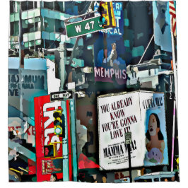 City Life NYC Douchegordijn