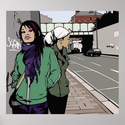 City Life Poster (Voorkant)