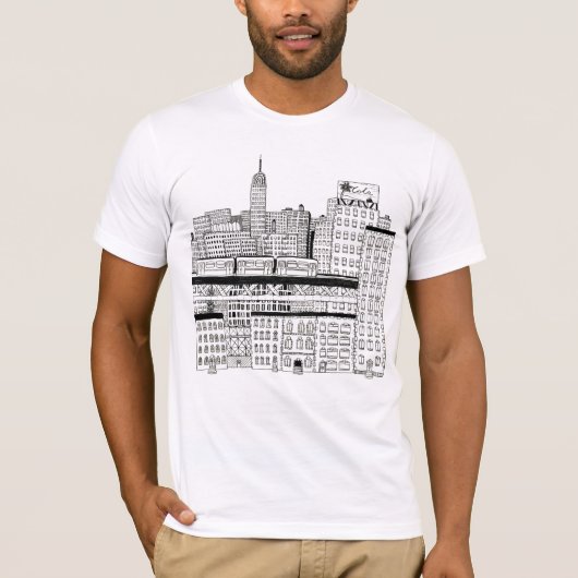 City Life. T-shirt (Voorkant)