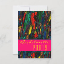 City Life ~ UNISEX Invitation / RSVP 3,5x5