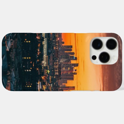 City lights Apple Iphone 16 Pro max  Case-Mate iPhone Case (Achterkant (horizontaal))
