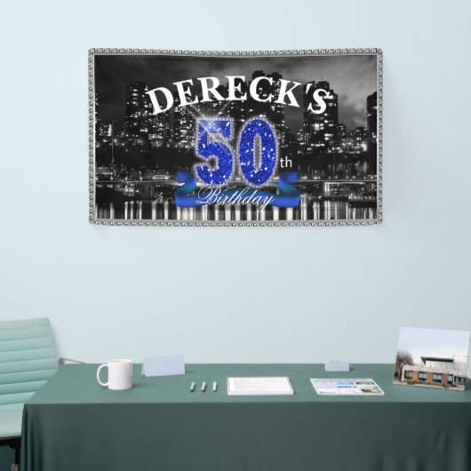 City Lights Fabulous Fifty 3x5 Spandoek (Beurs)