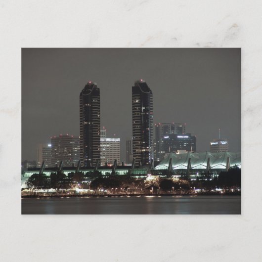 City Lights Harbour Convention Center San Diego Briefkaart (Voorkant)