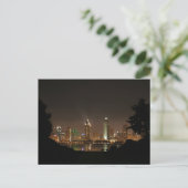 City Lights Nights in San Diego Briefkaart (Staand voorkant)