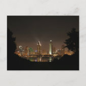 City Lights Nights in San Diego Briefkaart (Voorkant)