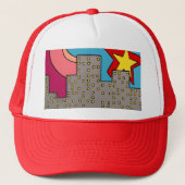 "City Livin" Trucker Pet (Voorkant)