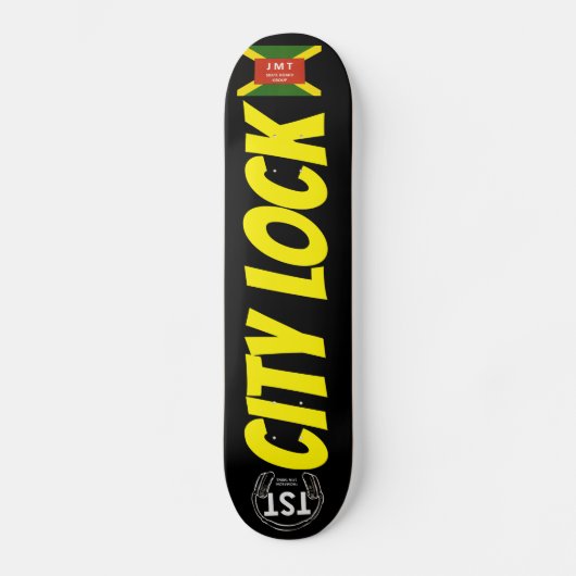 CITY LOCK Skateboard (Voorkant)