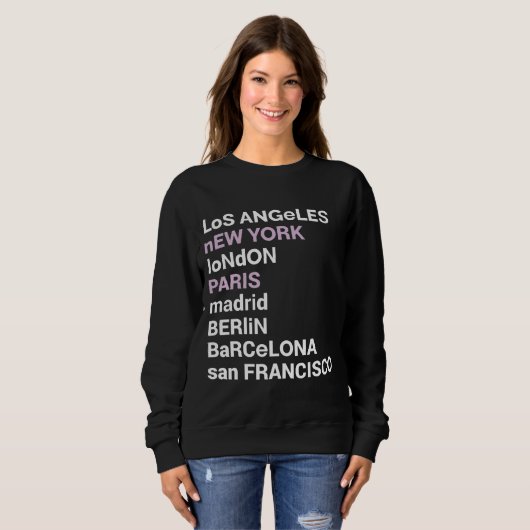 City Love - City List Los Angeles Trui (Voorkant volledig)