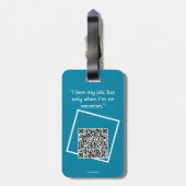 City LT07-0426 Bagage Label (Achterkant verticaal)