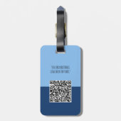 City LT08-0426 Bagage Label (Achterkant verticaal)