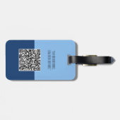City LT08-0426 Bagage Label (Achterkant horizontaal)