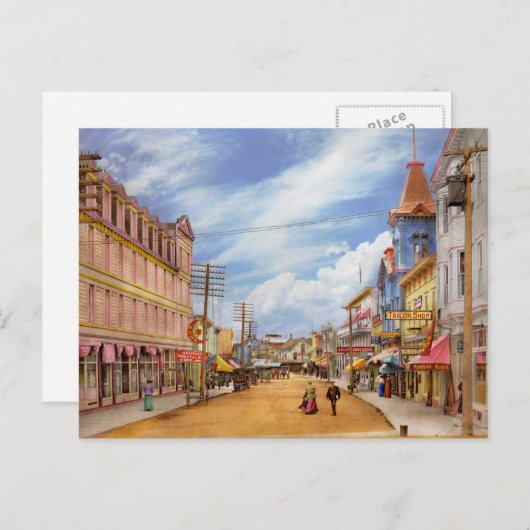 City - Mackinac Island - Meer dan alleen maar tapi Briefkaart (Voorkant / Achterkant)