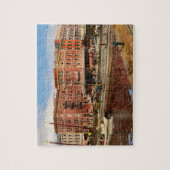 City - MD - Pratt St - Het zakendistrict 1906 Legpuzzel (Verticaal)