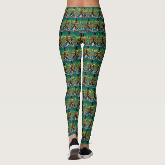 City Menorah Leggings (Achterkant)