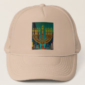 City Menorah Trucker Pet (Voorkant)