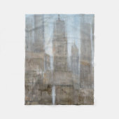 City Midst I Fleece Deken (Voorkant)