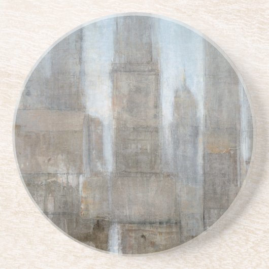 City Midst I Zandsteen Onderzetter (Voorkant)