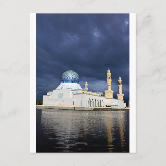 City moskee Kota Kinabalu Borneo Briefkaart (Voorkant)