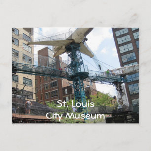 City Museum - vliegtuig, St. LouisCity Museum Briefkaart