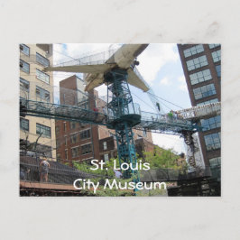 City Museum - vliegtuig, St. LouisCity Museum Briefkaart