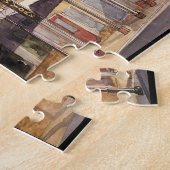 CITY NEVADA, CALIFORNIA,    WATERVERF LEGPUZZEL (Zijkant)