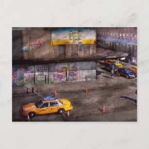 City - New York - Greenwich Village - Life's color Briefkaart