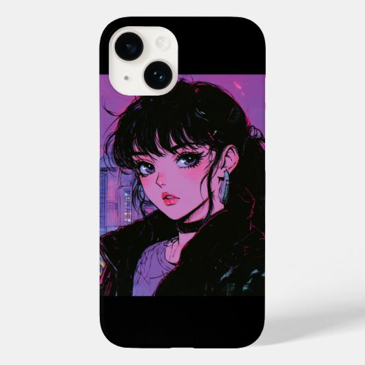 City Night Girl iPhone Case (Achterkant)