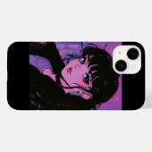 City Night Girl iPhone Case (Achterkant (horizontaal))
