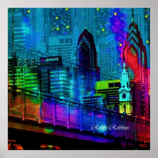 City Night Poster (Voorkant)