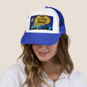 City Night Skyline Superheld Boys Birthday Party Trucker Pet (In situ)