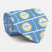 City of Boston Flag Stropdas (Opgerold)