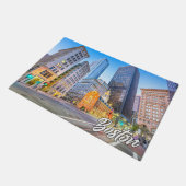 City of Boston, Massachusetts, Verenigde Staten Deurmat (Schuin)