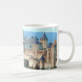 City of Carcassonne . Frankrijk Koffiemok