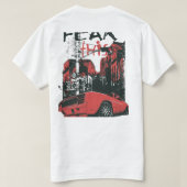 City of Cars T-shirt – Urban Street Graphic T-shir (Design achterkant)
