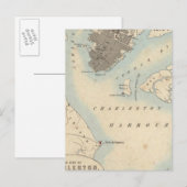 City of Charleston, South Carolina Briefkaart (Voorkant / Achterkant)