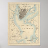City of Charleston, South Carolina Poster (Voorkant)