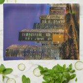 city of chicago with the magnificent river theedoek (Gevouwen)