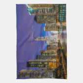 city of chicago with the magnificent river theedoek (Verticaal)