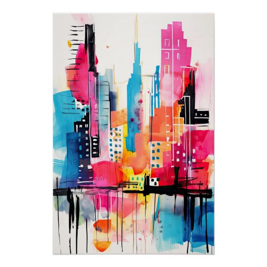 City of Dreams Poster Print (Voorkant)