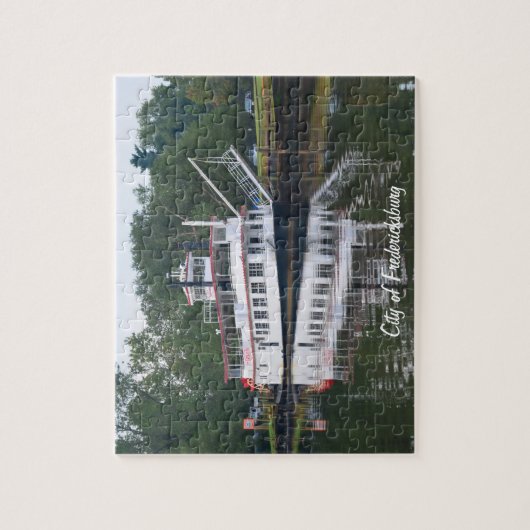 City of Fredericksburg Legpuzzel (Verticaal)