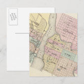 City of Ft Howard, City of Green Bay Briefkaart (Voorkant / Achterkant)