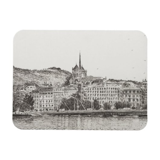 City of Geneva Magneet (Horizontaal)