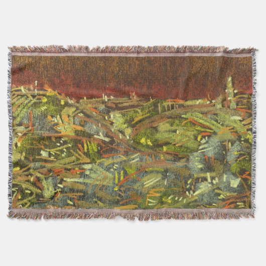 City of Gold Throw Blanket Deken (Voorkant)