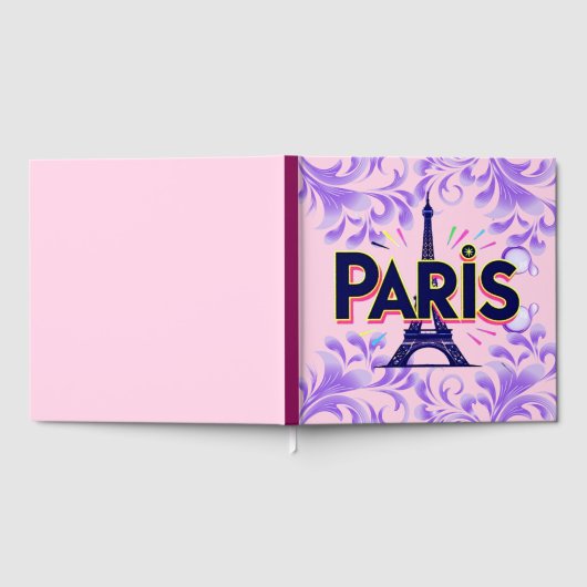 City of Lights: Bold Paris Typography Art Gastenboek (Volledig)