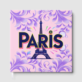 City of Lights: Bold Paris Typography Art Gastenboek